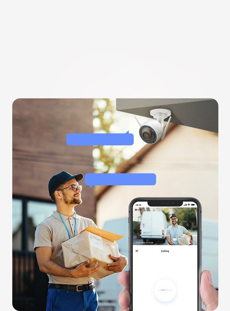EZVIZ H3C 2K+ (4MP) Wi-Fi Smart AI Home Camera - Image 4