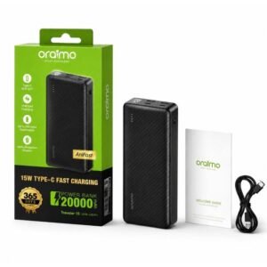 Oraimo Traveler 15 20000mAh Power Bank - 15W Type-C Fast